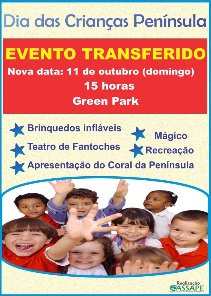 Dia das Crianças 11 outubro