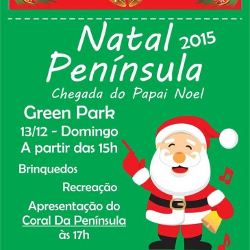 Festa de Natal na Península neste domingo