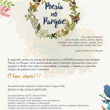 Poesia no Parque