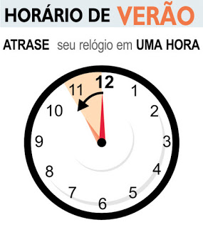 Horário de Verão termina neste domingo