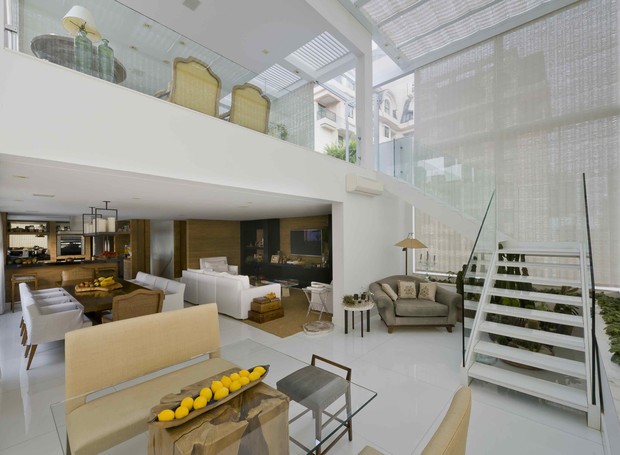 O apartamento Firenzi, no Itaim Bibi, em São Paulo, tem 400 m² e hospeda até 6 pessoas (Foto Divulgação)