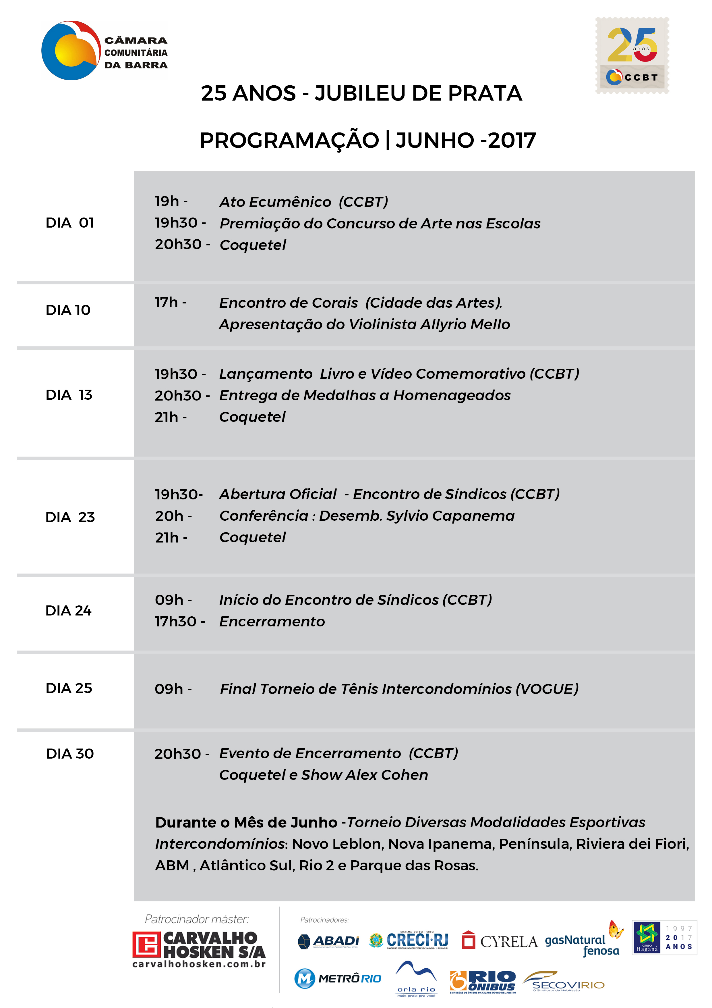 PROGRAMAÇÃO GERAL CCBT5